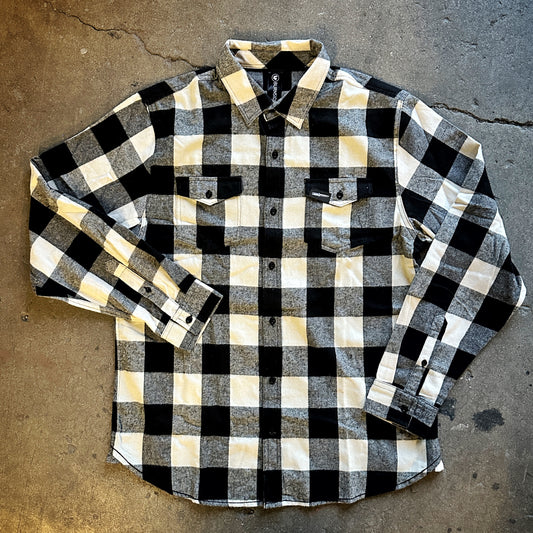 Danger Company Flannel (Ecru/Black)