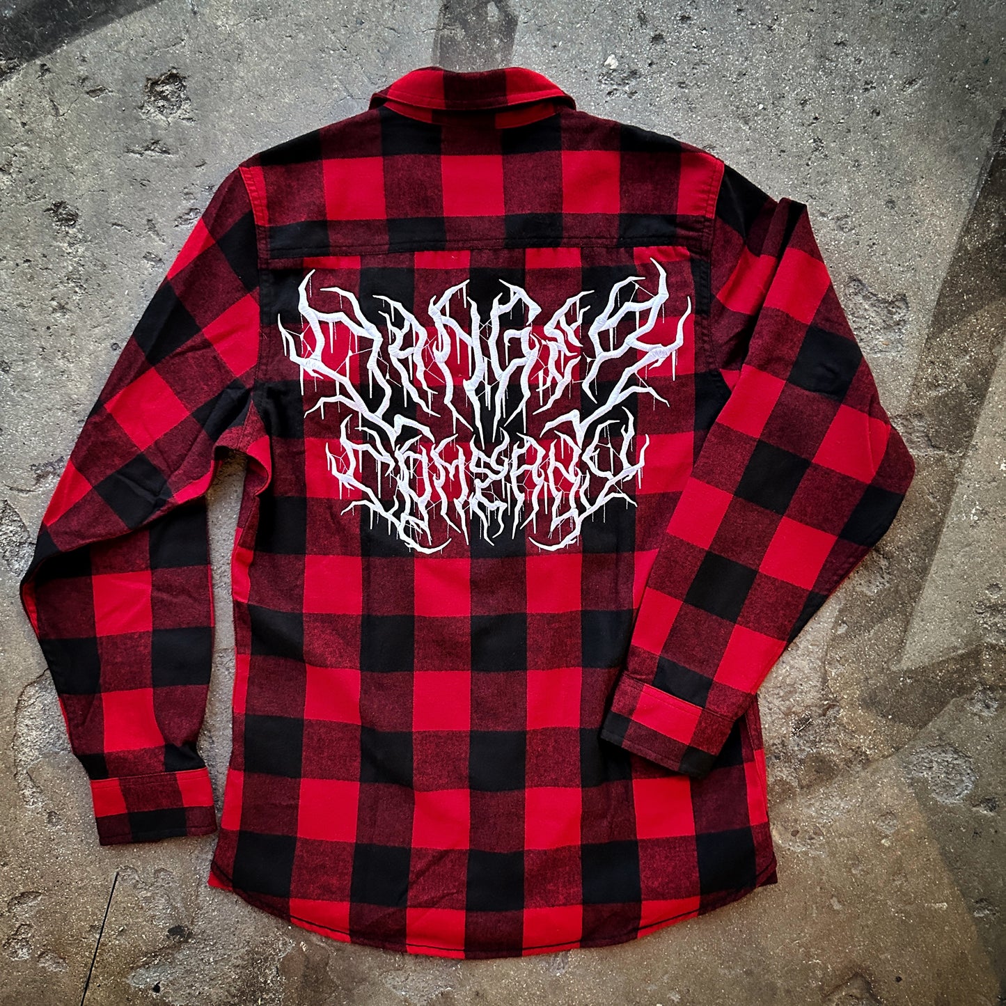 Danger Company Flannel (Red / Black)
