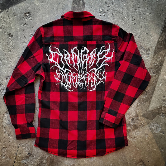 Danger Company Flannel (Red / Black)