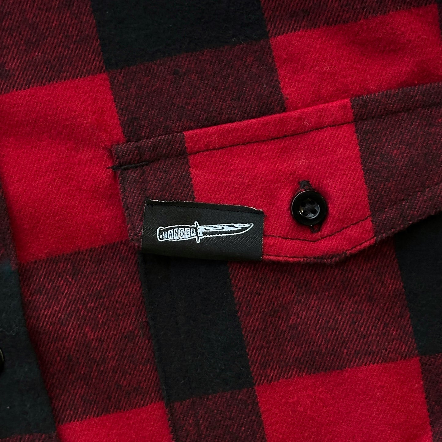 Danger Company Flannel (Red / Black)
