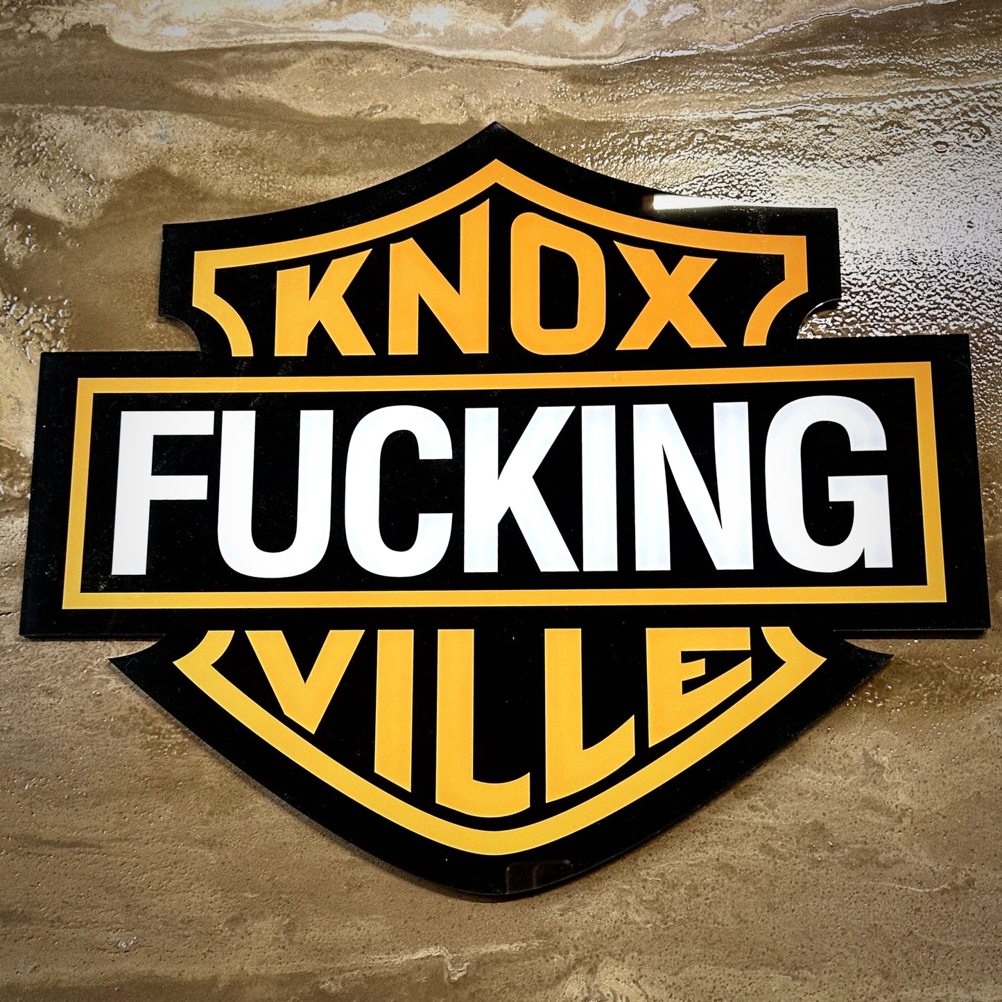 Knox-Fucking-Ville Acrylic Sign